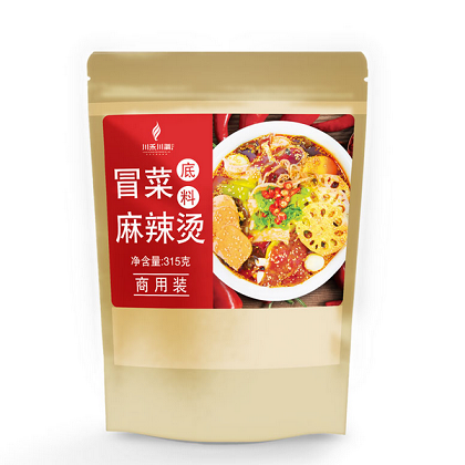 四川成都冒菜底料廠家批發(fā)商用試樣315g套裝